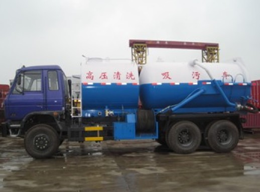 東風雙橋清洗吸污兩用車