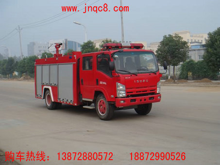 慶鈴5噸水罐消防車(chē)